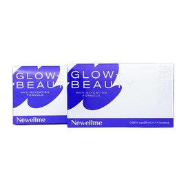 【18,000mg Collagen】Newellme Fruit-Flavored Anti  - 25ml Flavored Drink for Brighter Skin, Anti-Aging, Dark Spot Reduction, 14 Bottles, Rich in Antioxidants:_(26mL)x28 bottles