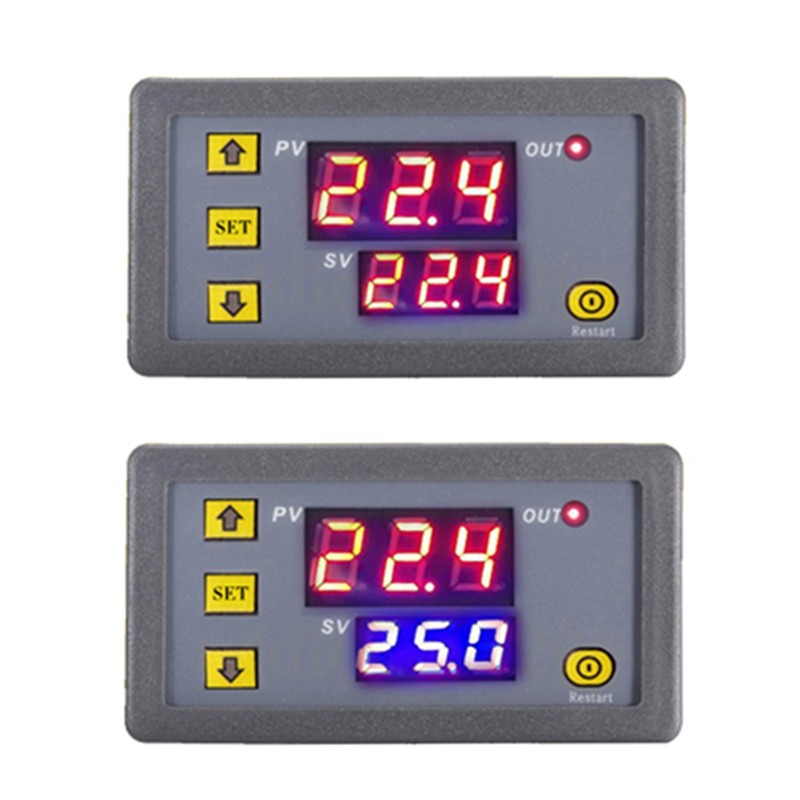 Digital Display Temperature Controller Heating Cooling Temp Control Switch Module