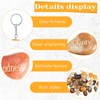 Taiyin 40 Pieces Inspirational Quote Keychains Gifts Motivational Stones Keychains