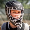 CHAMPRO Optimus Pro Fastpitch Catcher's Kit, Ages 9-12, Black