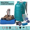 ZOMAKE Lightweight Packable Backpack 20L, Foldable Backpacks Leger Sac à