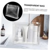 CIYODO 10pcs Travel Makeup Bags Transparent Toiletry Organizers for Efficient