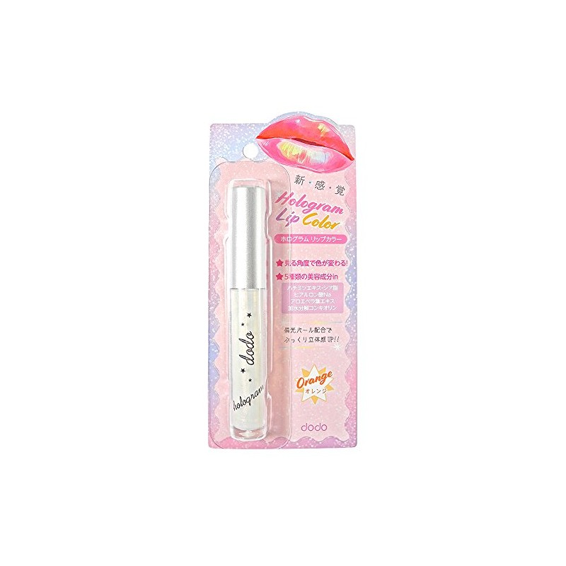 Dodo Hologram Lip HL03 Orange (2.7g)