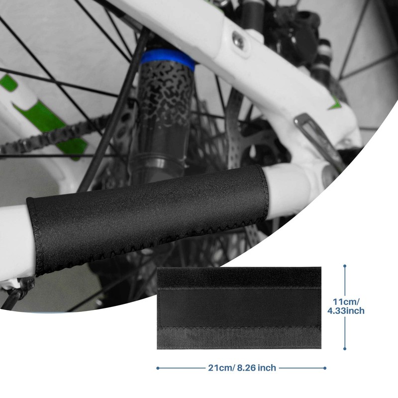 VABNEER 1 Pair Bicycle Bike Chain Protector Chain Stay Protection