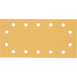 Bosch Professional Expert C470 Sandpaper with 14 Holes (for Hardwood, Paint on Wood, 115 x 230 mm, Grit 120, Orbital Sander Accessories), Pack of 10