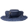 Solene Fringe Waist Pack Crossbody Bag Shoulder Purse with Multi