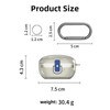TSVSXS Secure Lock Clear Compatible with Sony WF-1000XM5 Case Cover