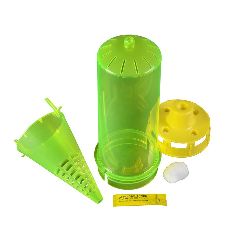RESCUE! Reusable Yellowjacket Trap - 2 Pack + 2 Ten-Week