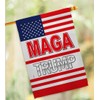 Trump Flag MAGA Trump House Flag 2 pcs Pack Patriotic