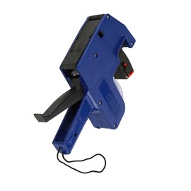 Hyuduo Three Colors MX-5500 Labeler 8 Digits Price Tag Gun Retail Tool Include Labels & Ink Refill (Blue)