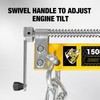 YELLOW JACKET Engine Load Leveler 1500lbs Steel Engine Hoist Shop