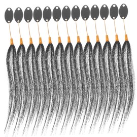 OHPHCALL 1 Set Hair Color Board Hair Color Samples Hair Dye Brush Hairstylist Accessories Hair Dying Tools Hairstylist Stickers Hair Extensions Real Human Hair Dye Brush for Hair Black