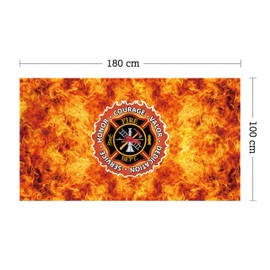 1 mantel de tela Oxford con temática de bomberos, bomberos, camión de bomberos, mantel de cumpleaños, decoración de mesa para fiestas de policía, decoración de mesa para niños y adultos, suministros de baby shower, decoración de fiesta