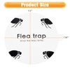Flea Trap Refill Discs Sticky Trap- Glue Board Refills 16