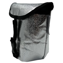 MyBand Insulated Pouch Backpackers Food Cozy - Durable Ripstop Pouch for Freeze Dried Meals - Holds Quart Size Freezer Bags - Lightweight and Packs Flat 5.5” x 7” - Keeps Meals Hot - Utensil Holder