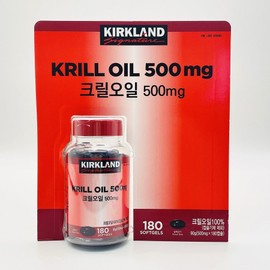 Krill oil 500mg, 180 tablets, 1 piece / 크릴오일 500mg, 180정, 1개