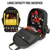 AIRAJ Heavy Duty Tool Backpack,17 Inch Tool Bag Backpack with