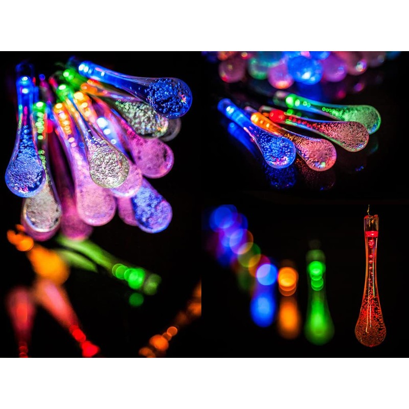 Sparkly Decoration String Lights (Waterdrop Multi-Color)