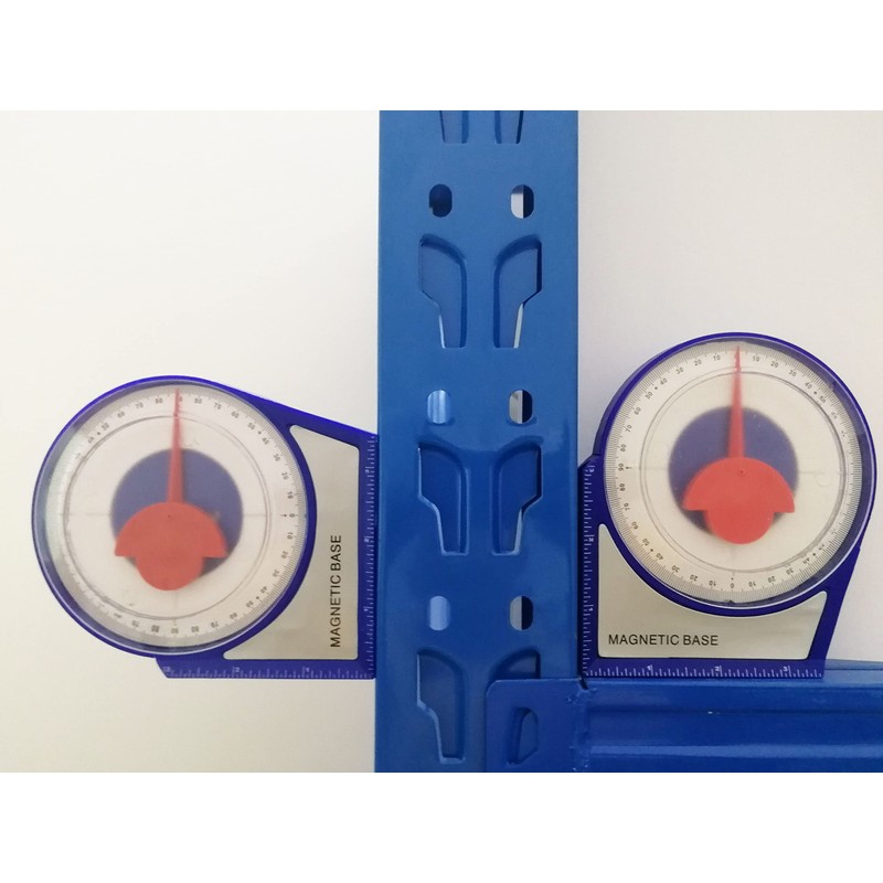 Magnetic Angle Locator, Magnetic Adsorbable Base Goniometer Inclinometer Tool
