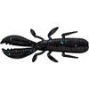 YAMAMOTO BAITS 2.5" Covert Craw / 10 Pack/Black W/Large Blue