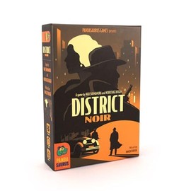 Juego de cartas District Noir – Controla el inframundo criminal en una batalla estratégica, divertido juego familiar para niños y adultos, mayores de 10 años, 2 jugadores, tiempo de juego de 10 a 20
