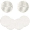 2124 Replacement Pads for Bissell Spinwave Spin Mop, 2 Scrubby