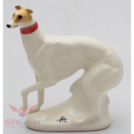 Porcelain Figurine of the Italian Greyhound dog