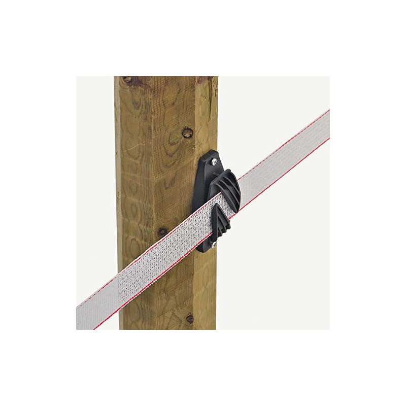 Ako 10 Stück Breitbandisolator schwarz 40 mm