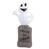 Inflatable Ghosts Tombstones Decoration 5Ft LED IP44 Waterproof With Blower