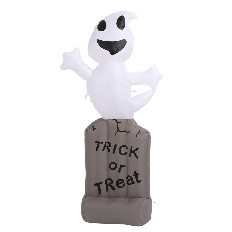 Inflatable Ghosts Tombstones Decoration 5Ft LED IP44 Waterproof With Blower