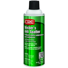 CRC Welder's Anti-Spatter 03083 14 Wt. Oz., Water-Based Anti-Spatter Aerosol Spray (Pack of 12)