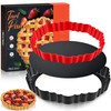 Maywe Tanso Upgraded 9 Inch Tart Pan with Removable Bottom,