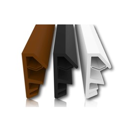 Dikara 4mm Groove Width 12mm Folding Height Wooden Window Seal Saves Heating Costs Door Seal Draft Stop