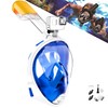 HEARTST Snorkel Mask, New Full Face, 180° Ultra Wide Angle,