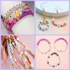 Sunrica 300Pcs Alphabet Beads for Friendship Bracelets Making 4X7mm Individual