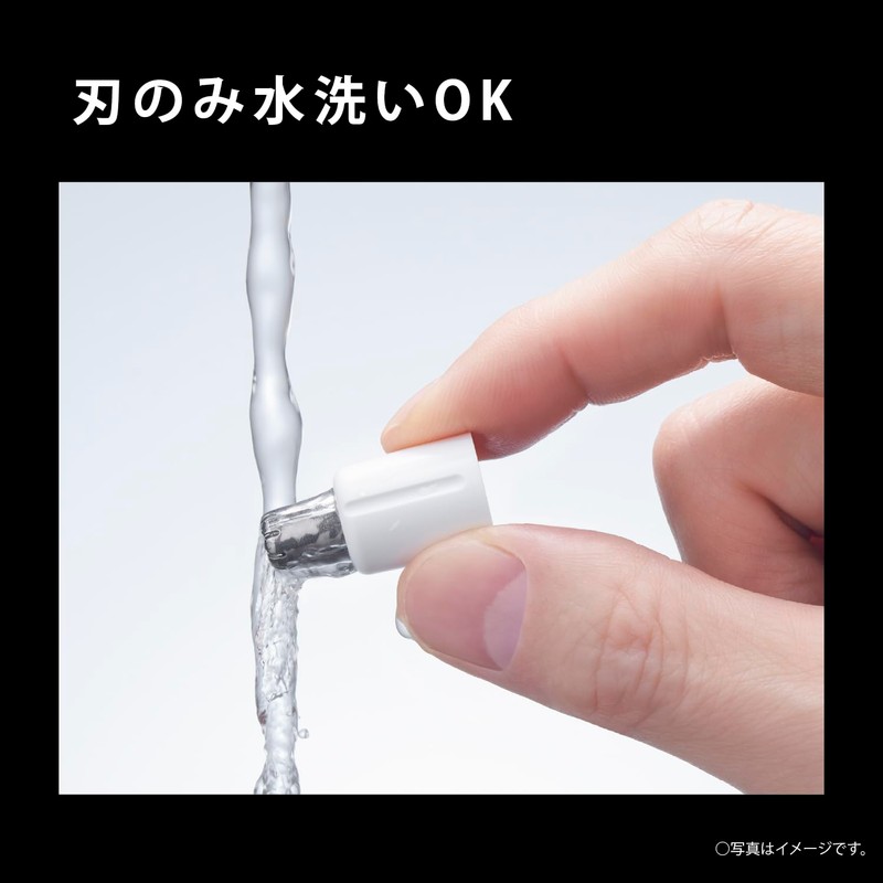 Panasonic ER-GN22-K Nose Hair Cutter, Etiquette Cutter, Men's, Eyebrow, Beard,