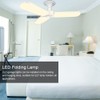AC85‑265V E27 LED Garage Light Foldable 5400LM Ceiling Lights High