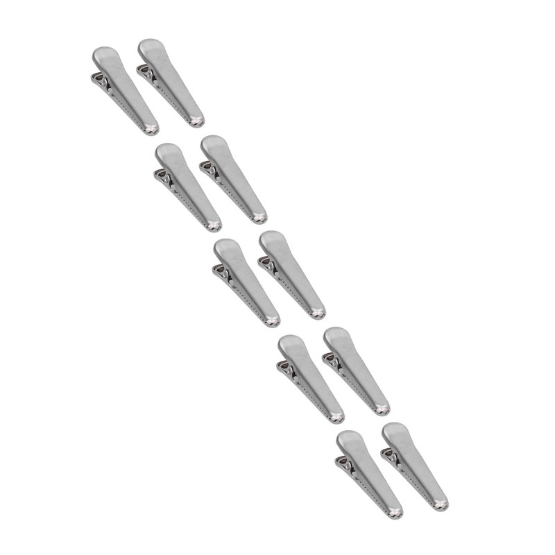 10PCS Stainless Steel Sealing Clip Coffee Bag Sealing Clip Food