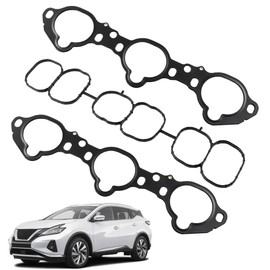 YzusGomumu MS97143 Engine Intake Manifold Gasket Set Compatible with 2007-2024 Nissan Altima Maxima Murano Pathfinder Quest 2013-2016 Infiniti QX60 JX35 3.5L V6 Gas Replaces MS19450