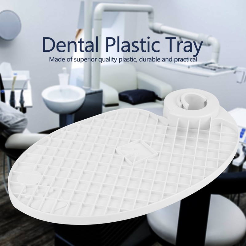 Dental Plastic Post Mounted Tray Table Chair Accessories