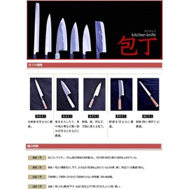 土佐刃物 包丁 黒打ち 捌き サバキ 青鋼 1号 135mm