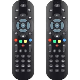 Gvirtue 【Pack of 2】Replacement Remote Control Compatible with All Sky Q Box, Sky Q TV Box, Sky Q Mini Box and Sky Q Silver Box (Non-Touch, No Voice Control)