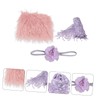 CAXUSD 3pcs Photography Props Memory Photo Blanket Wrap Headband for