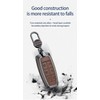 TECART For Genesis leather Key Fob Cover Metal Key Case
