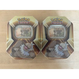 Lot Of 2 Factory Sealed Pokémon TCG - Slaking - Collectors Tins