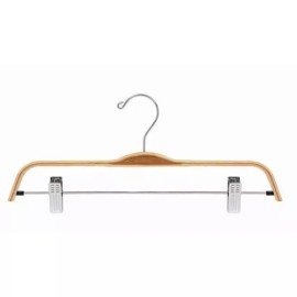 Only Hangers Laminated Bamboo Pant/Skirt Hanger 50 Pk