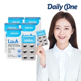 Daily One Lutein Astaxanthin 500mg / 데일리원  루테인 아스타잔틴 500mg X 30캡슐 5통