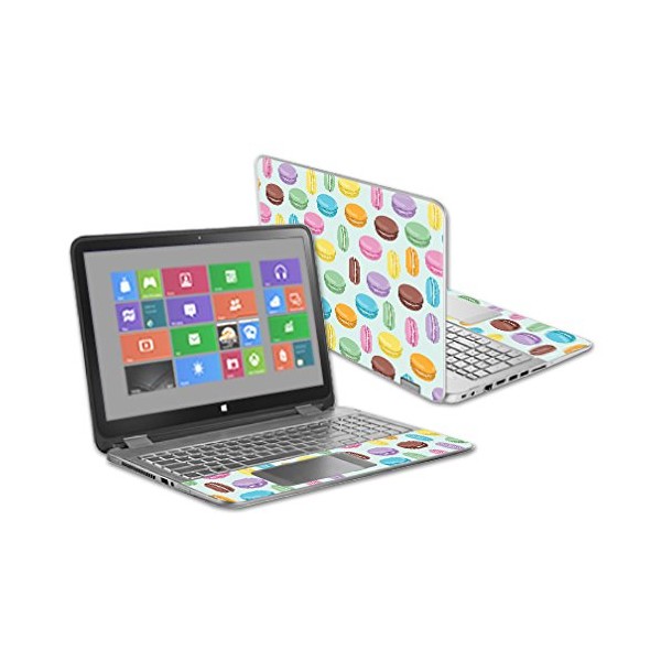 MightySkins Skin Compatible with HP Envy x360 15.6" - Macarons