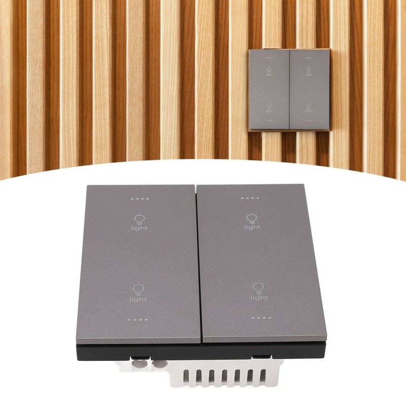 Smart Light Switch WiFi Wireless Voice Timing Control Switch 4