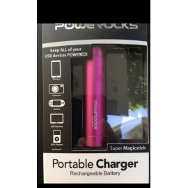 Powerocks Magicstick 3000mah Universal Extended Battery - Pink